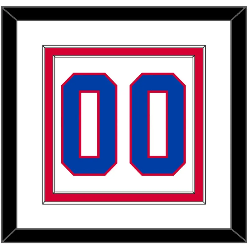 Washington Number (Back) - 2011 Winter Classic White - Double Mat 1