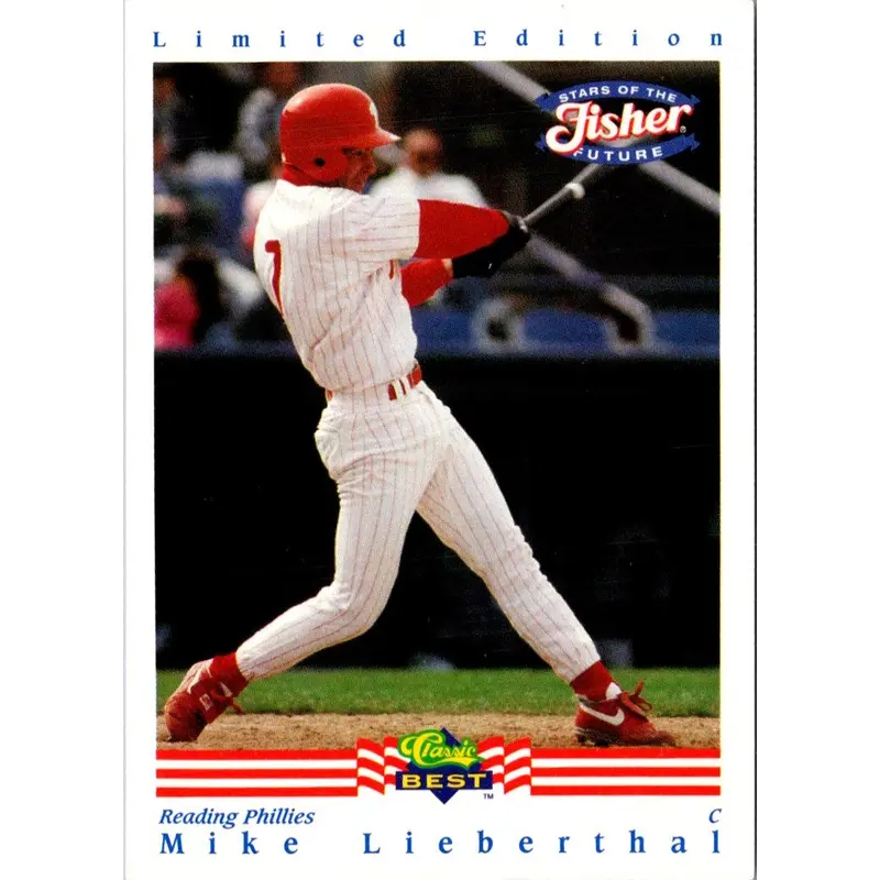 1992 Classic Best Fisher Nuts Mike Lieberthal #11