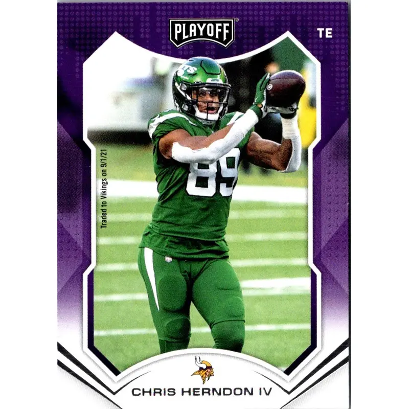 2021 Panini Playoff Chris Herndon IV #21