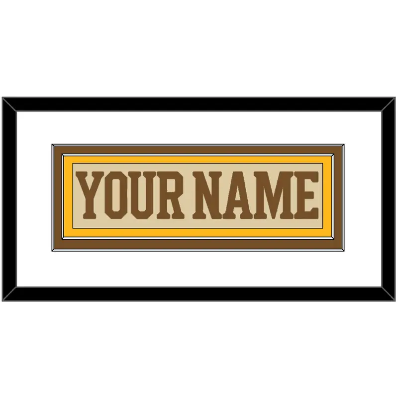 Boston Nameplate - Centennial Alternate Cream - Double Mat 1