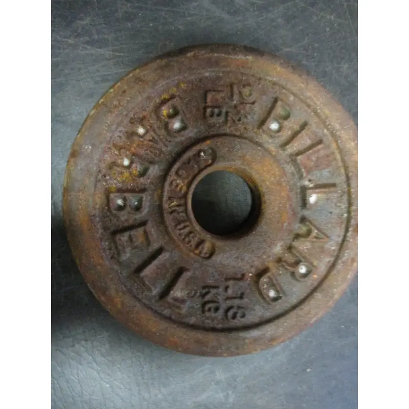 Used Billard 2.5 LB Weight Plate