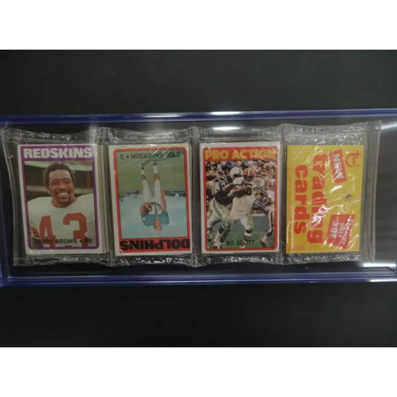 1972 Topps Football Unopened Series 1 Rack Pack