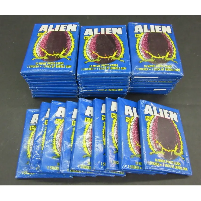 1979 Topps Alien Unopened Wax Packs (Lot of (36) (BBCE)