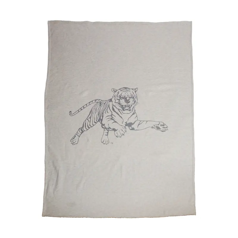 Jackson State Oversized Logo Sublimated Sweatshirt Blanket