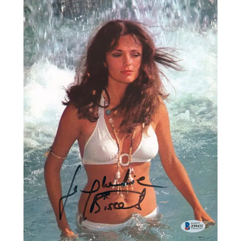 Jacqueline Bisset The Deep Authentic Signed 8x10 Sexy Photo BAS #Z99432