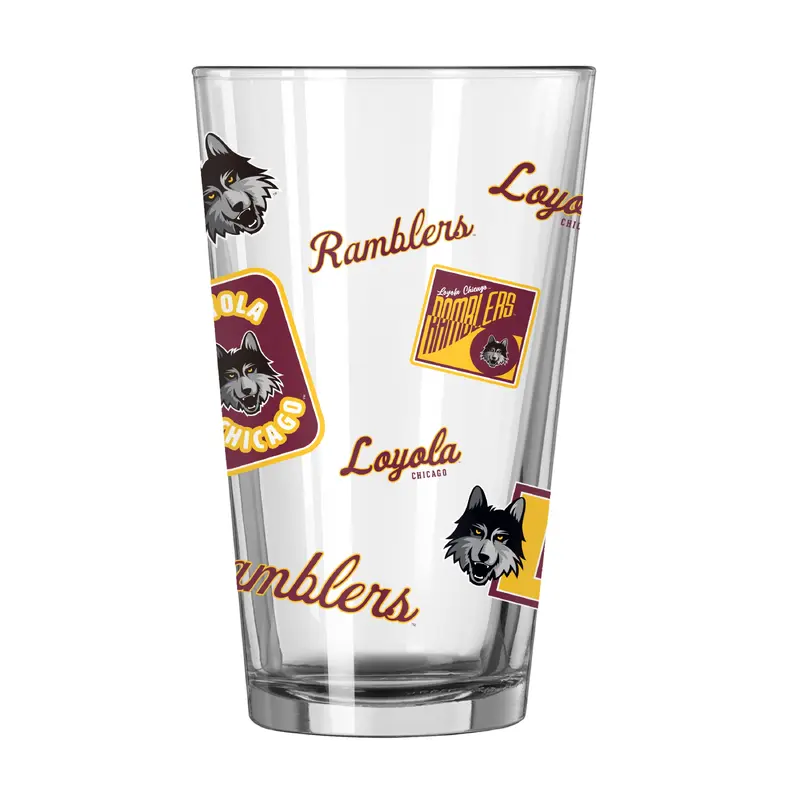 Loyola Chicago 16oz Dreamweave Pint Glass