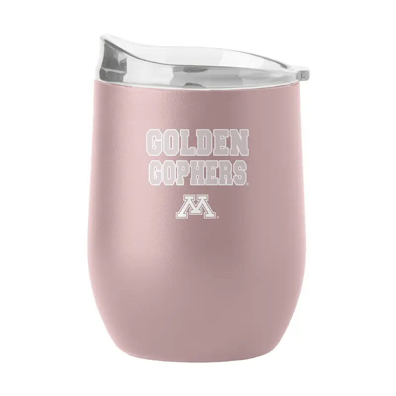 Minnesota 16oz Stencil Powder Coat Curved Beverage