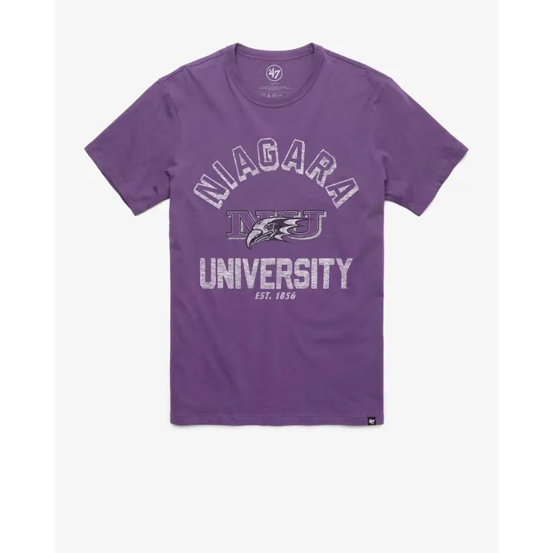 NIAGARA PURPLE EAGLES RETROGRADE '47 FRANKLIN TEE
