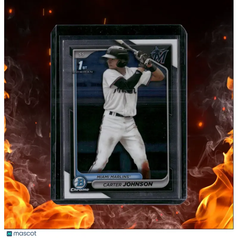 2024 Bowman Chrome Carter Johnson 1st Prospect #BDC-12