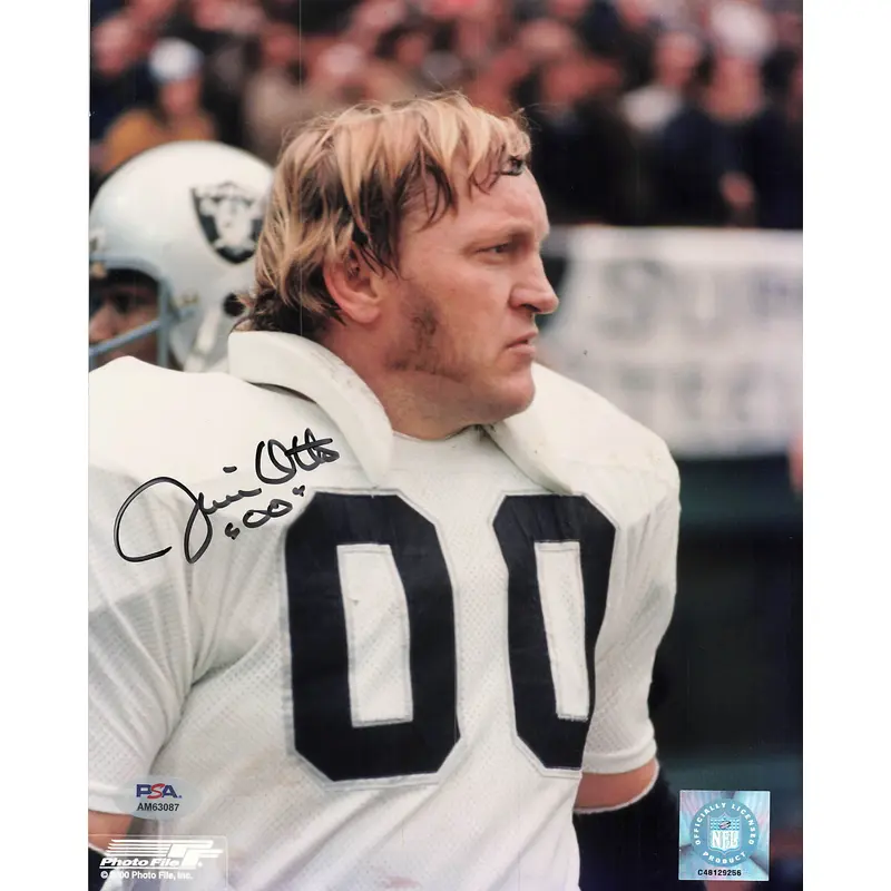 Jim Otto signed 8x10 photo PSA/DNA Oakland Raiders Autographed
