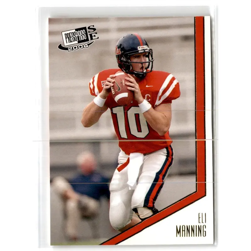 2004 Press Pass SE First Down Gold Eli Manning #40
