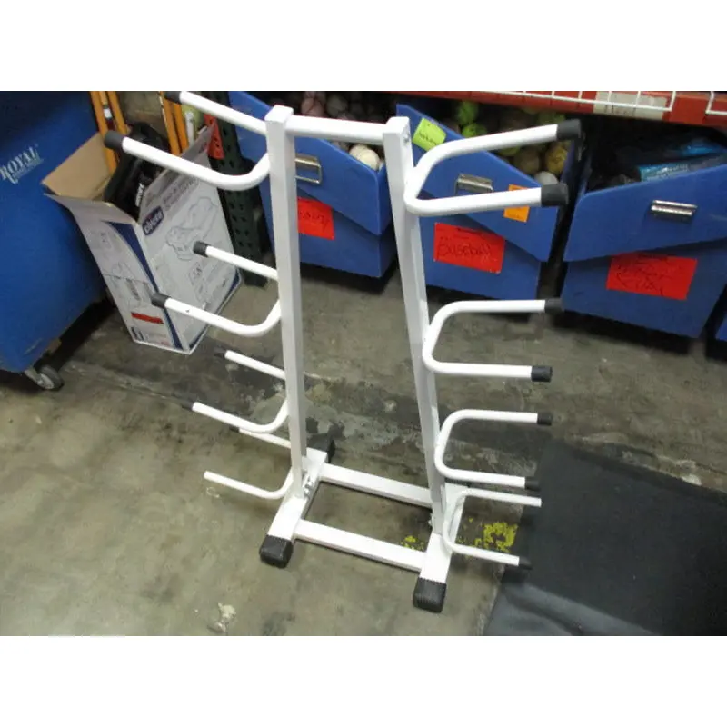 Used Medicine Ball Rack w/ Band Rack