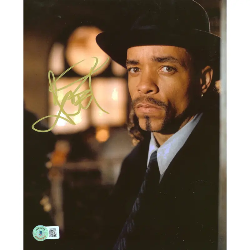 Ice-T Trespass Authentic Signed 8x10 Photo Autographed BAS #BH01695