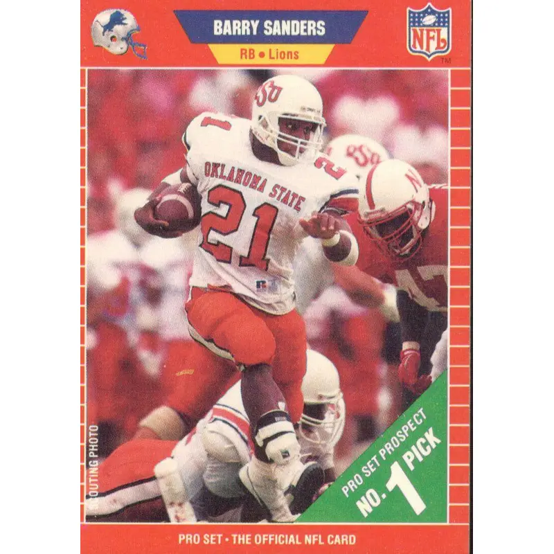 1989 Pro Set Football Hand Collated Set with Errors (NM-MT) (In Album)