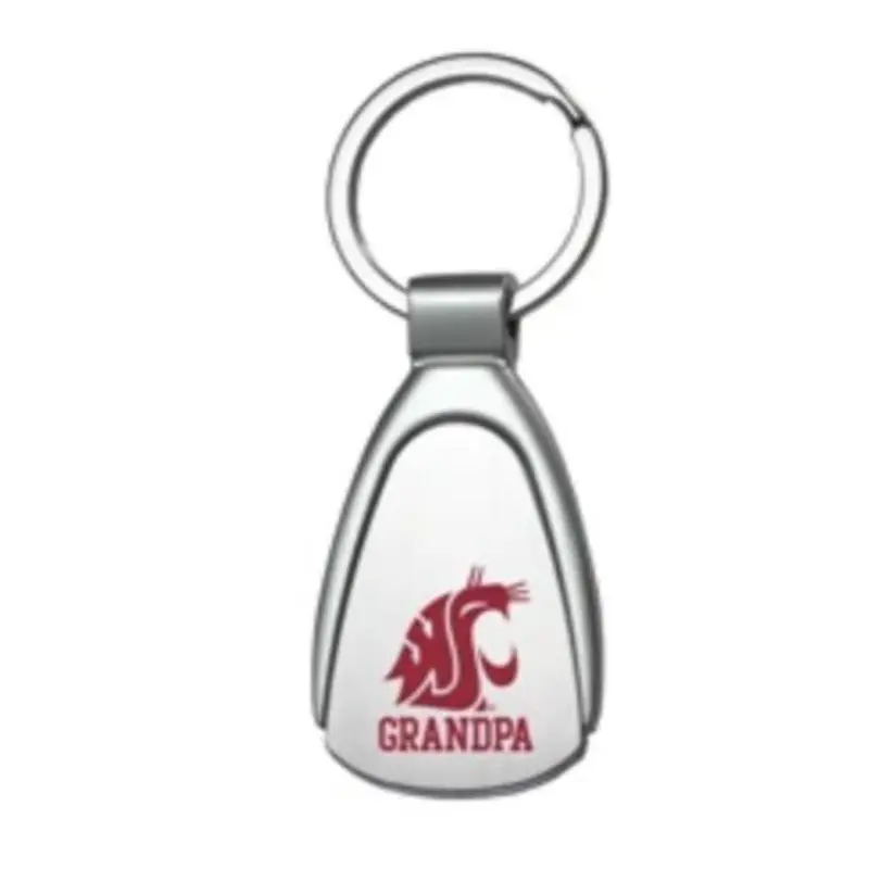 Fanatics Grandpa Silver Keychain