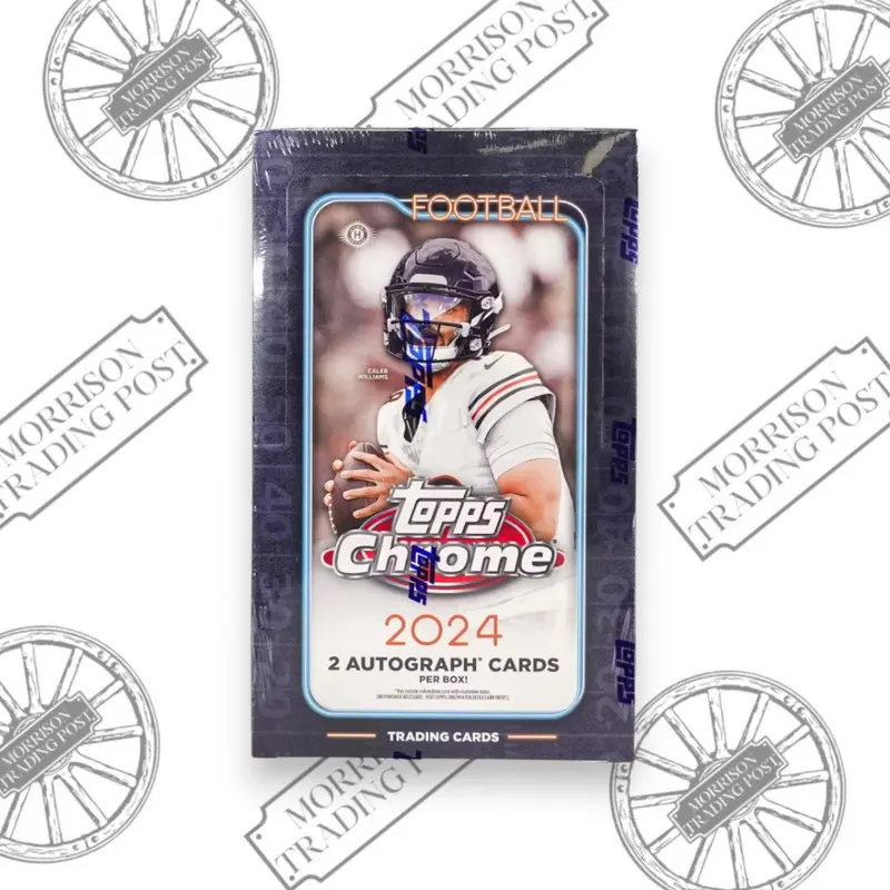 2024 Topps Chrome Football Hobby Box