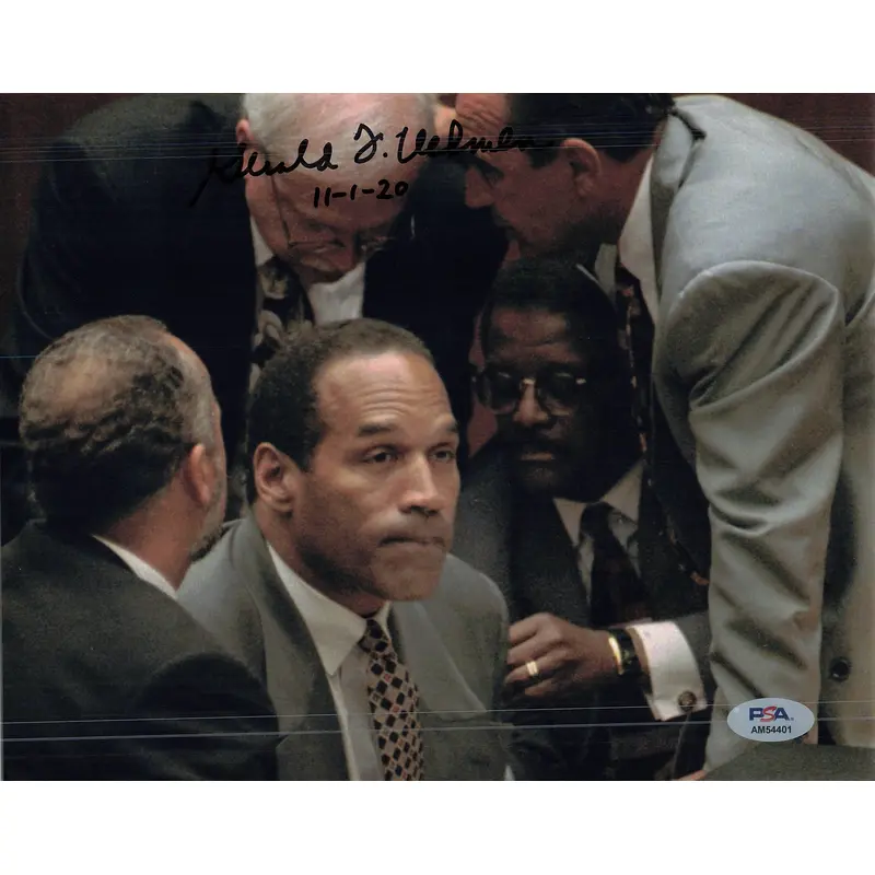 Gerald Uelmen signed 8x10 photo PSA/DNA Autographed OJ Lawyer