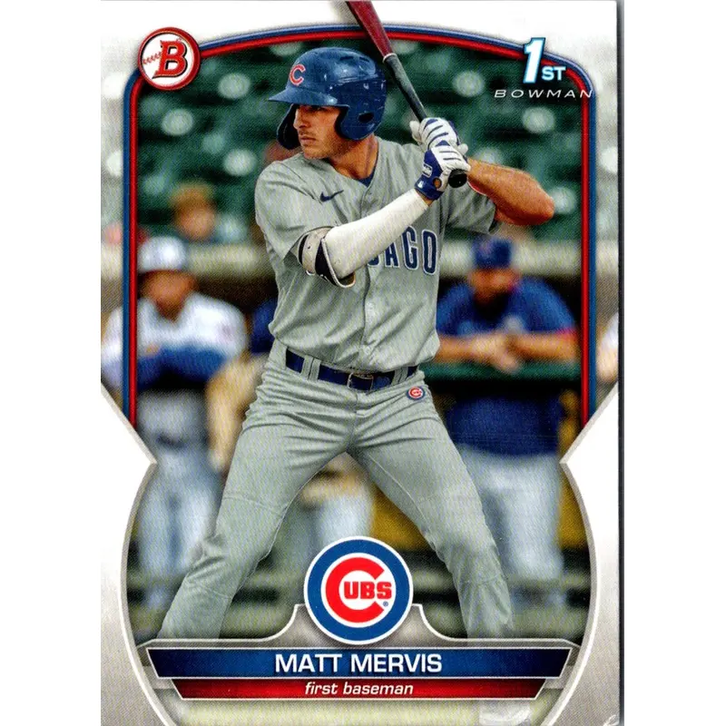 2023 Bowman Prospects Matt Mervis #BP-74