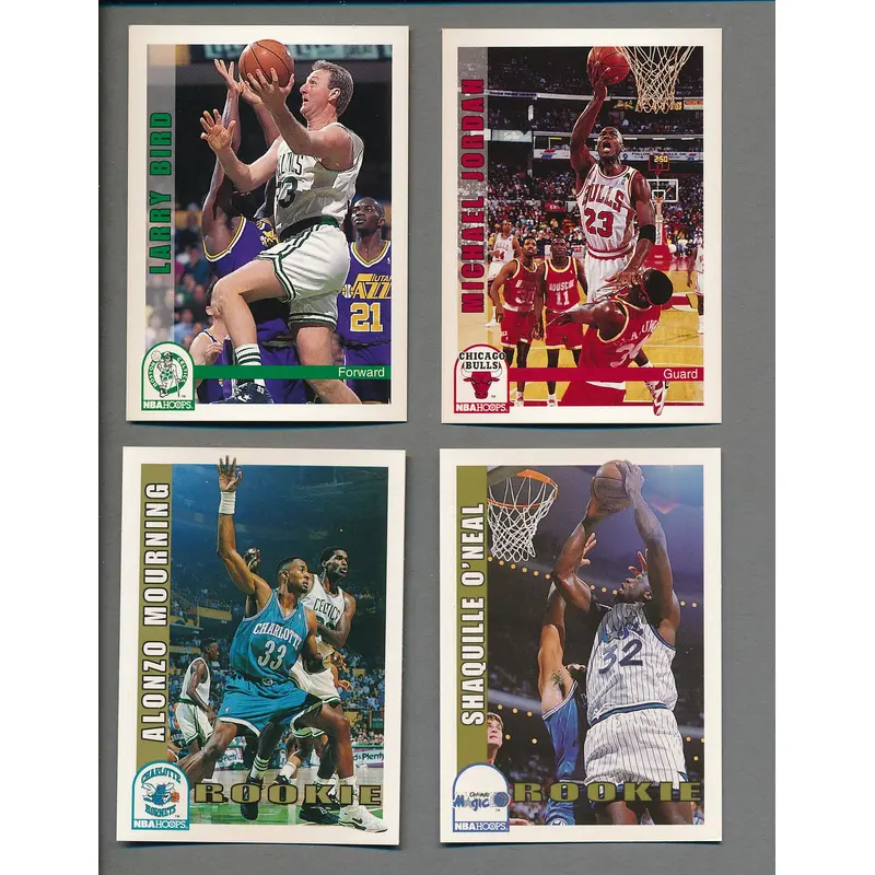 1992/93 Hoops Basketball Complete Set (w/ Inserts) (490)  NM/MT MT