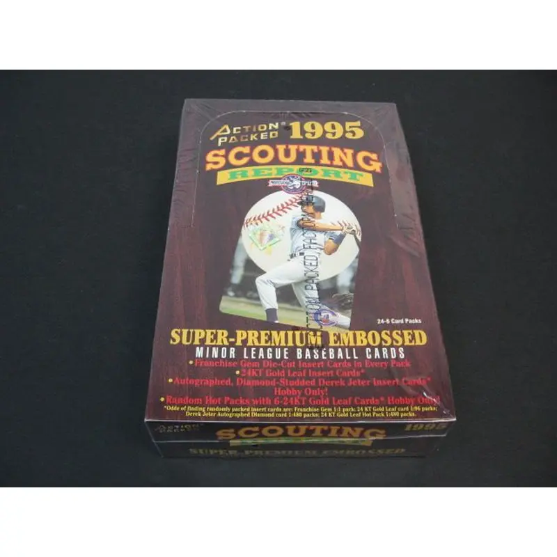 1995 Action Packed Baseball Scouting Report Box