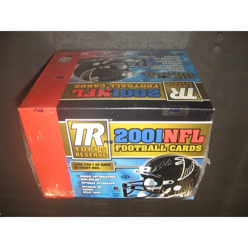 2001 Topps Reserve Football Box (Hobby) (10/5)