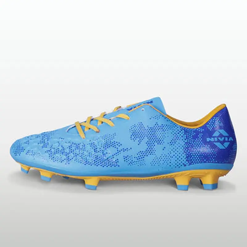Nivia Ditmar 3.0 Cyan Blue Football Shoes | KIBI Sports