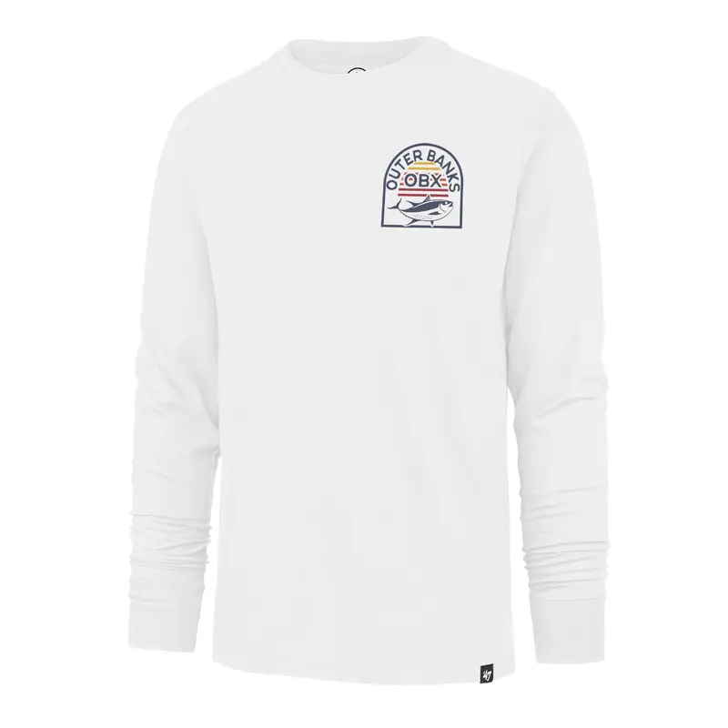OUTER BANKS DESTINATION BACKER '47 FRANKLIN LONG SLEEVE TEE