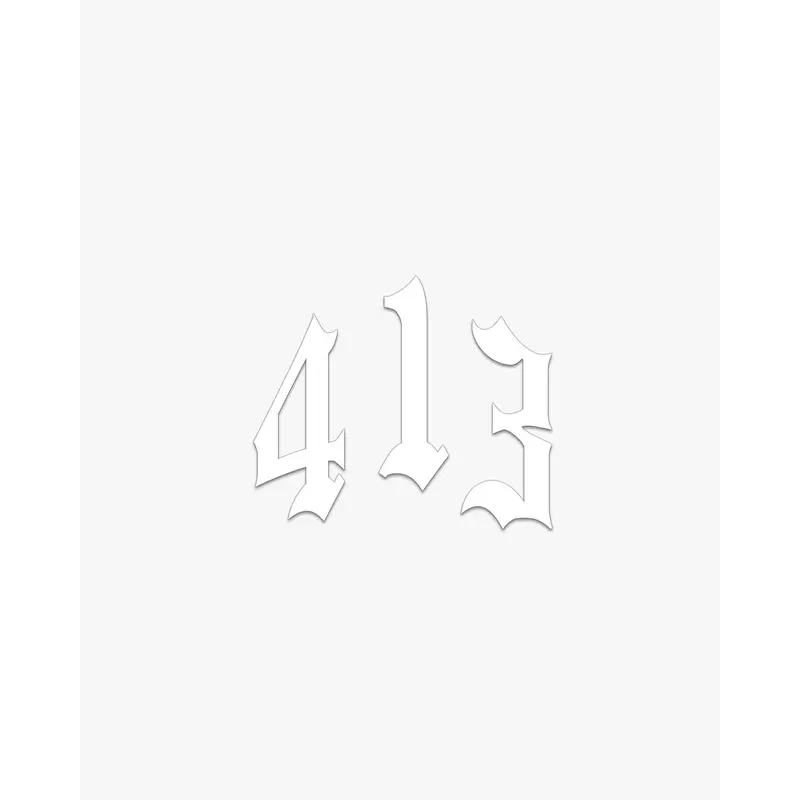 THE (413) VANQUISH PREMIUM DECAL