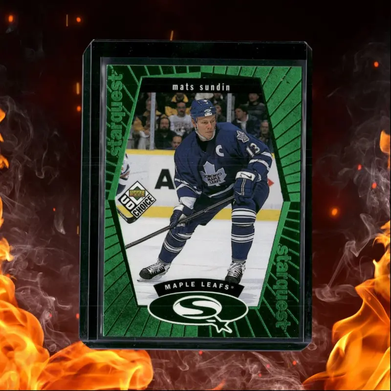 1998-99 Upper Deck UD Choice Mats SundinStarQuest Green #SQ19