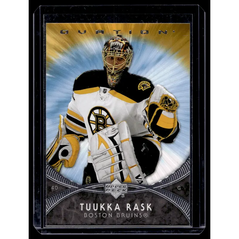 2007-08 Upper Deck Ovation - Tuukka Rask #217 RY