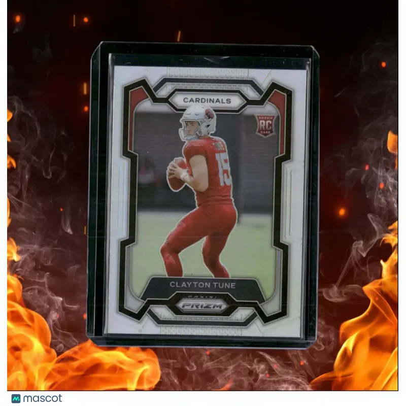 2023 Panini Prizm Clayton Tune Silver Prizm Rookie #302