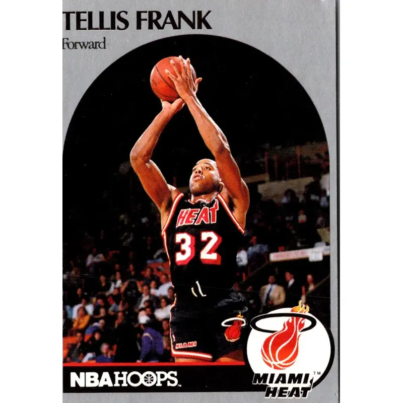 1990 Hoops Tellis Frank #166 Rookie