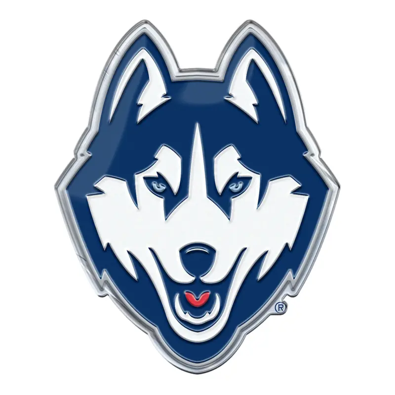University of Connecticut Embossed Color Emblem