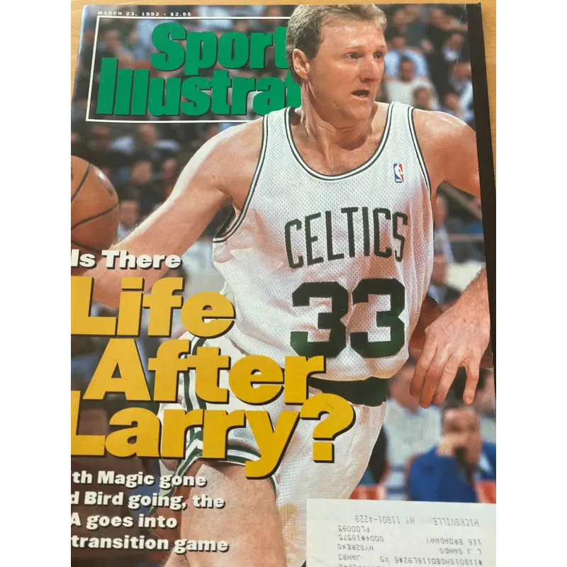 1992 Larry Bird Sports Illustrated Issue