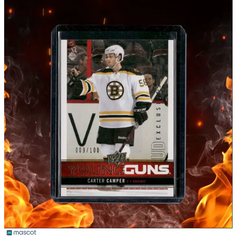 2012-13 Upper Deck Carter Camper Young Guns UD Exclusives Rookie 009/100 #202