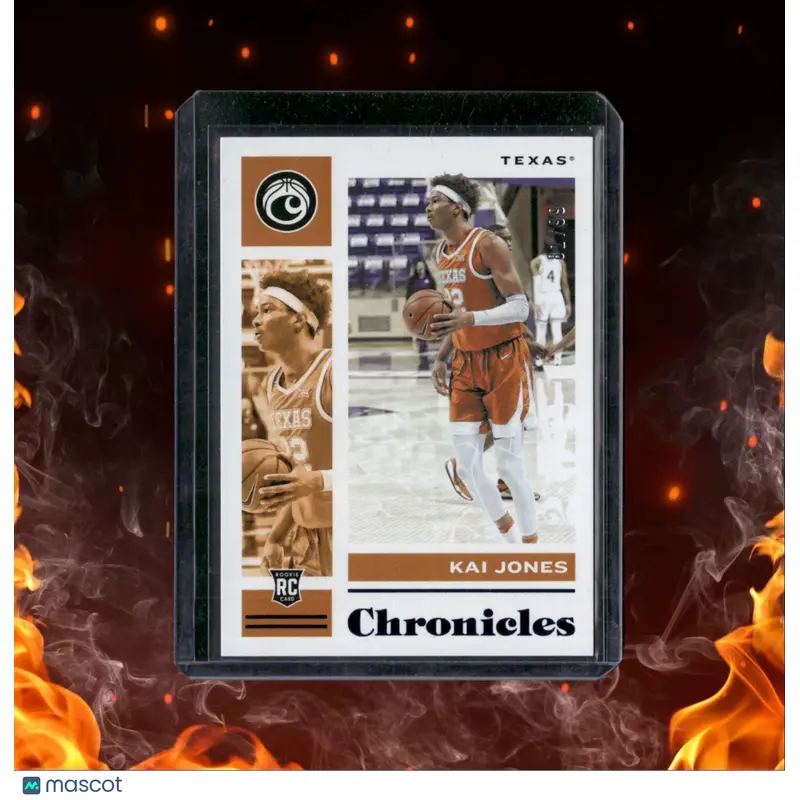 2021-22 Panini Chronicles Draft Picks Kai Jones Blue Rookie 81/99 #12
