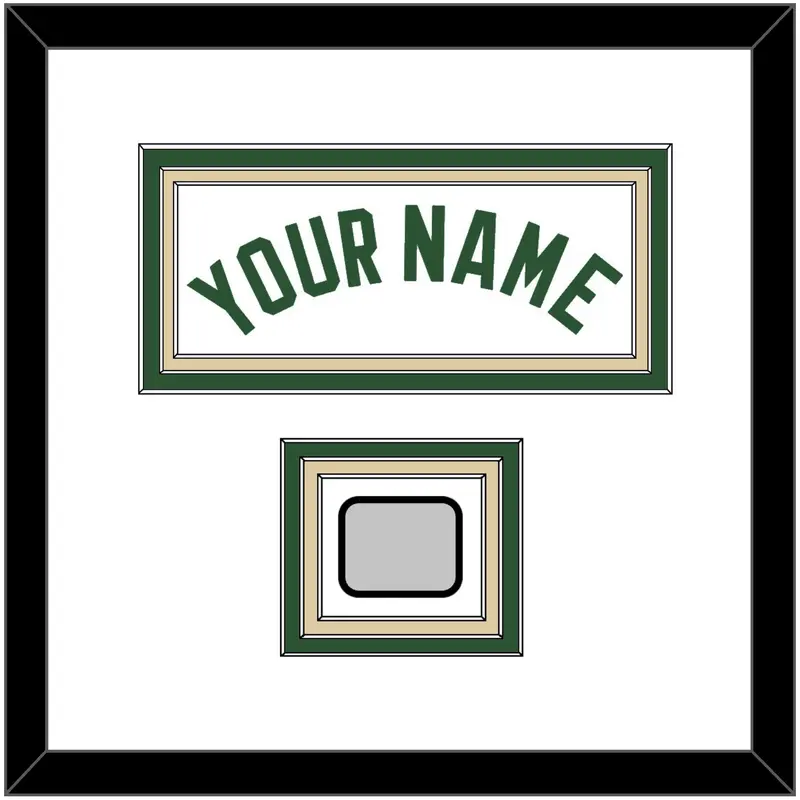 Milwaukee Name & Champions Patch - White Association - Triple Mat 1
