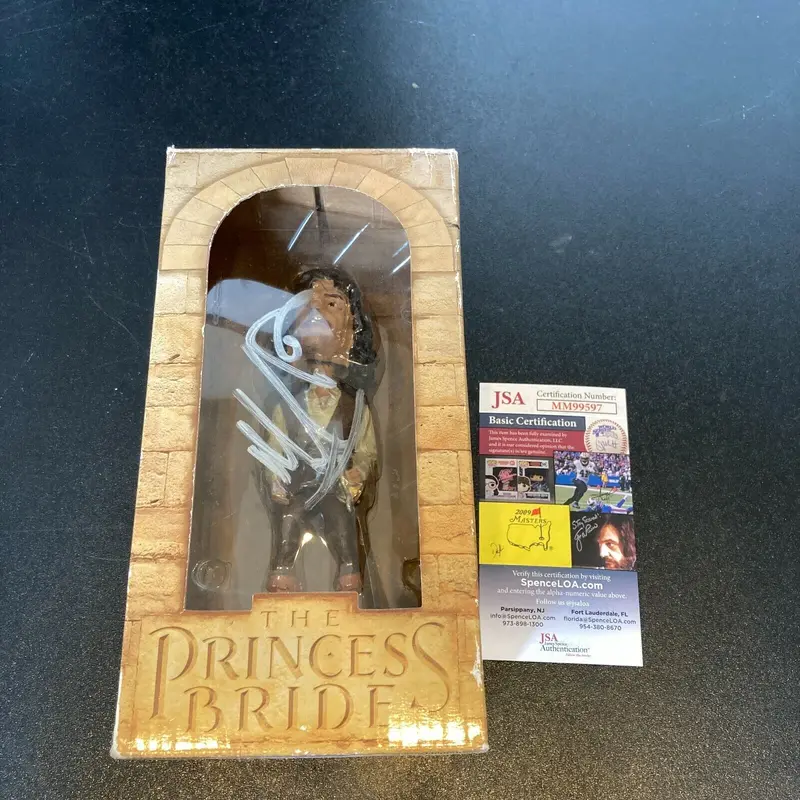 Mandy Patinkin Signed Inigo Montoya The Princess Bride Bobblehead JSA COA