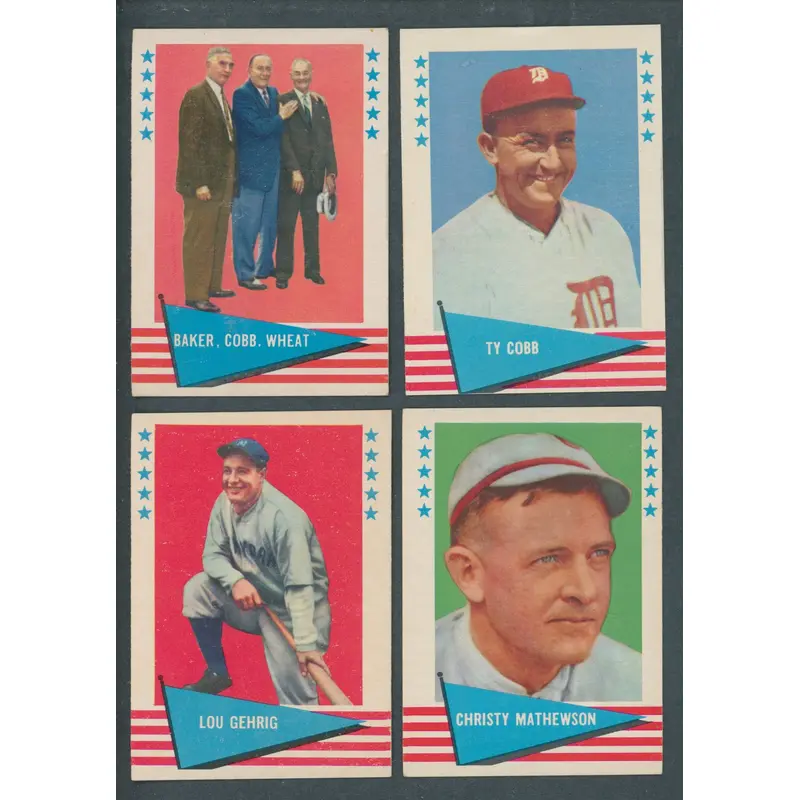 1961 Fleer Baseball Near Set (152/154) NM NM/MT