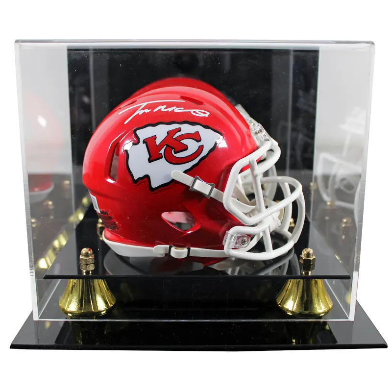 Chiefs Trent McDuffie Authentic Signed Speed Mini Helmet w/ Case BAS Witnessed