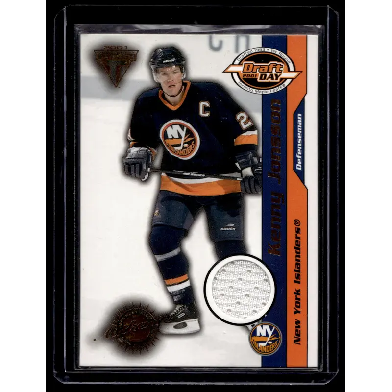 2000-01 Pacific Private Stock Titanium Draft Edition - Kenny Jonsson #62 /520
