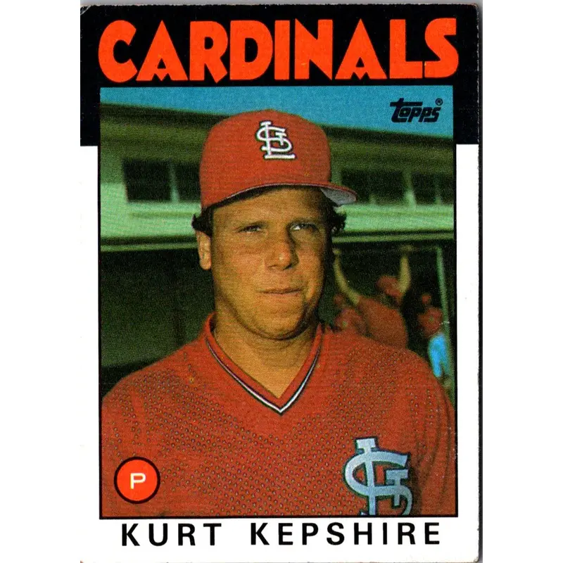 1986 Topps Kurt Kepshire #256