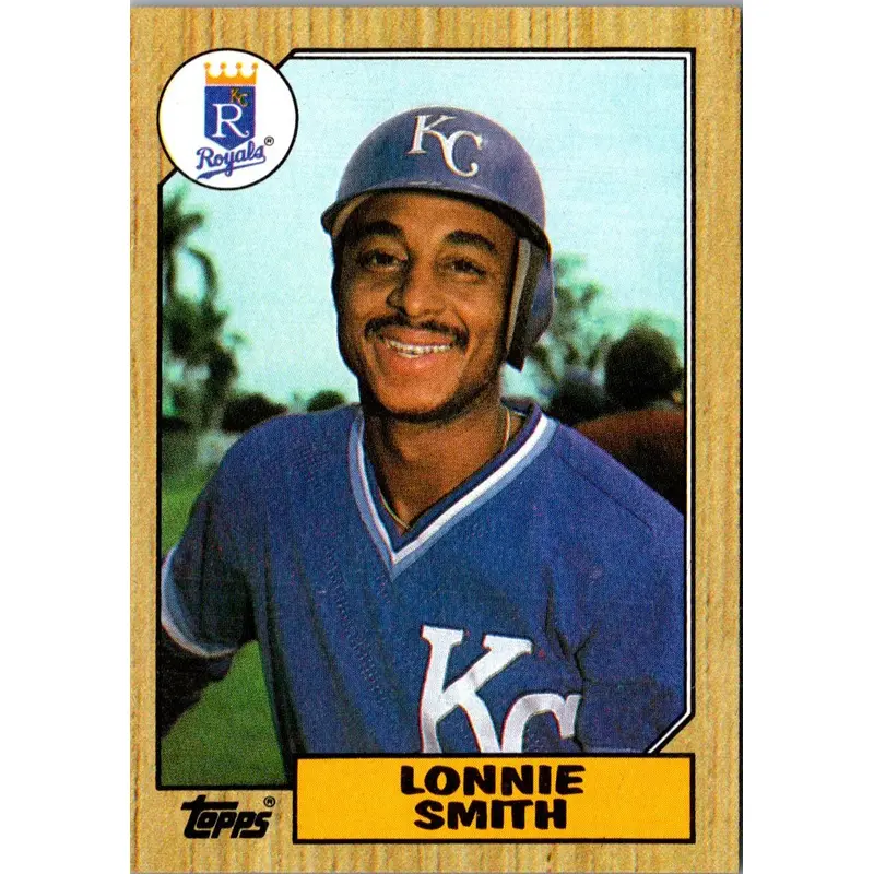 1987 Topps Lonnie Smith #69