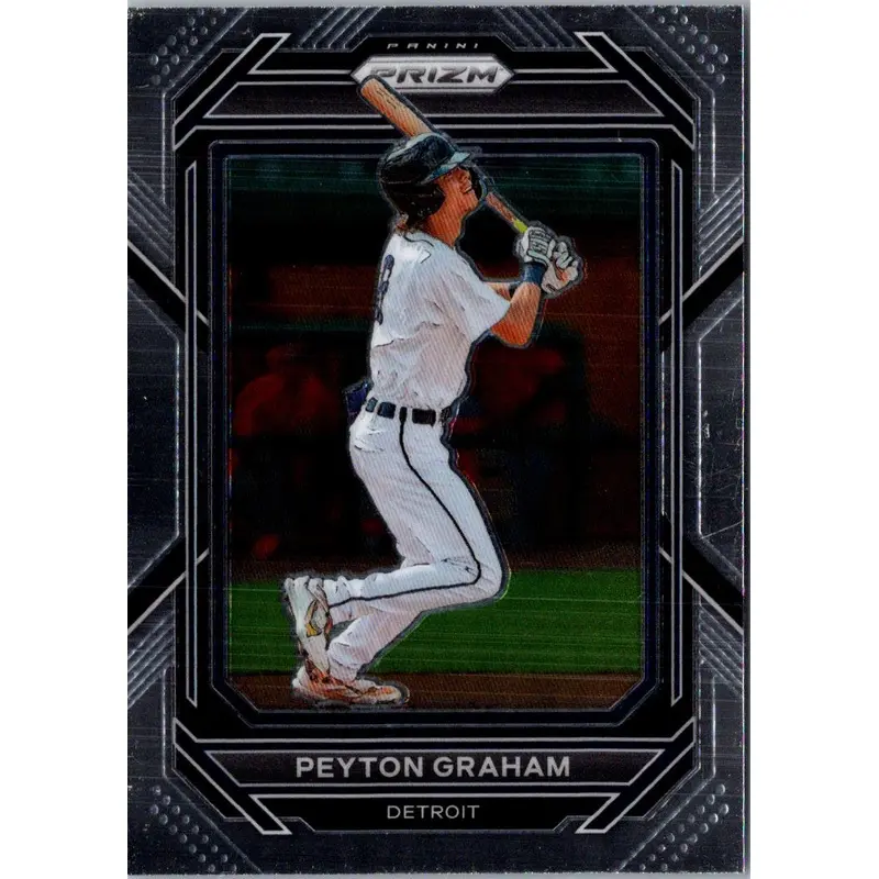 2023 Panini Prizm Blue Ice Peyton Graham #79