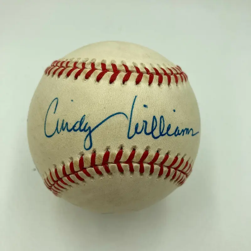 Laverne & Shirley Signed Baseball Williams, Penny Marshall, Lander Mekka JSA COA