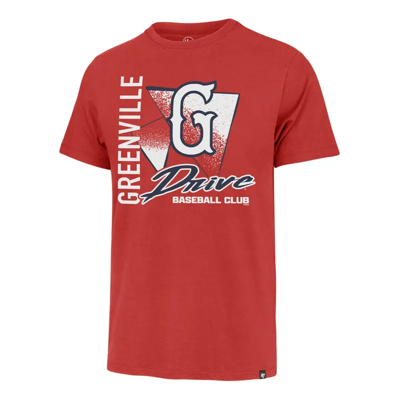 Greenville Drive 47 Brand Youth Side Arm Franklin Tee