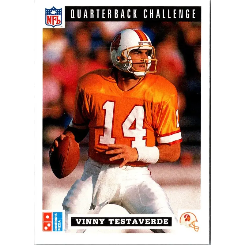 1991 Domino's The Quarterbacks Vinny Testaverde #29