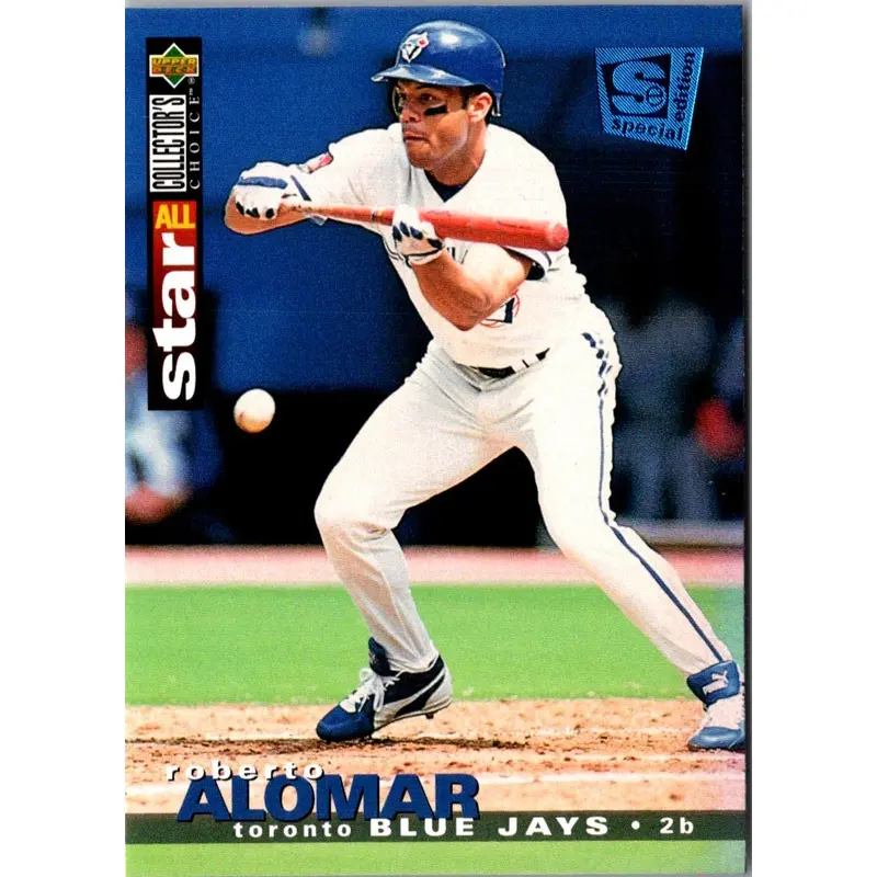 1995 Collector's Choice SE Silver Signature Roberto Alomar #51