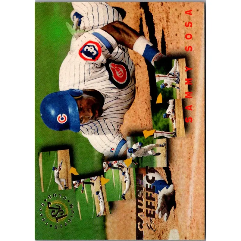 1995 Topps Stadium Club First Day Issue Sammy Sosa #238