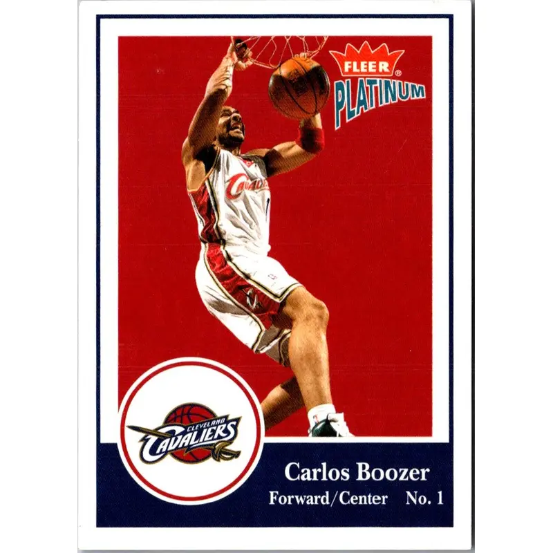 2004 Fleer Throwbacks Carlos Boozer #26